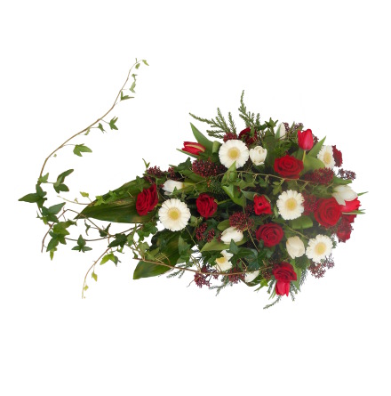 nr 1 Liggande sorgdekoration 