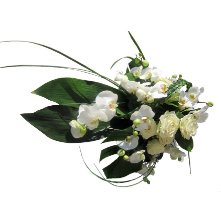 nr 2 Liggande sorgdekoration