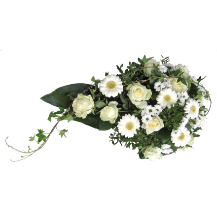 nr 5 Liggande sorgdekoration