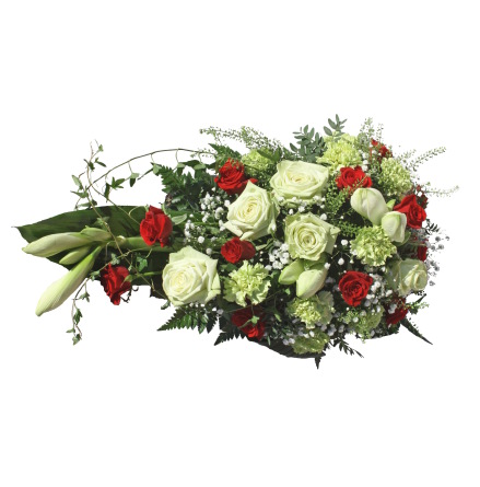 nr 7 Liggande sorgdekoration